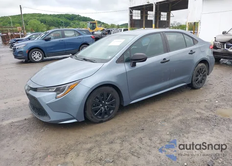 2021 Toyota Corolla Le from USA, damaged, VIN 5YFEPMAEXMP221930